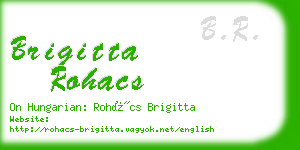 brigitta rohacs business card